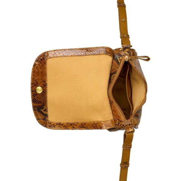 Vintage Veda Satchel Bag Light Yellow