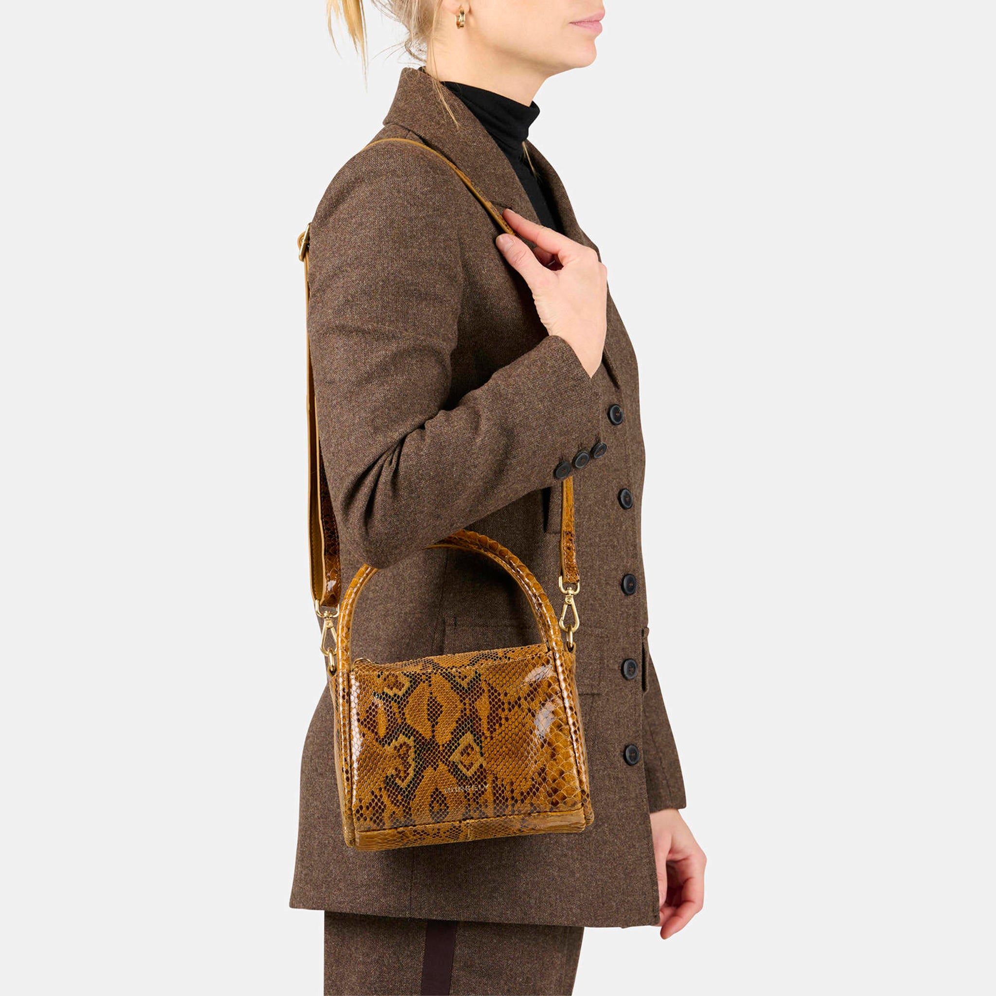 Vintage Veda Handbag Light Yellow