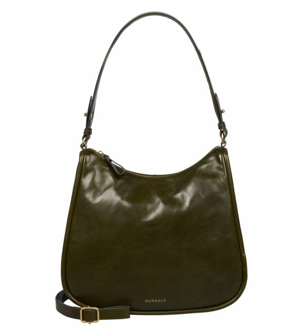 Vintage Veda Hobo Round Olive