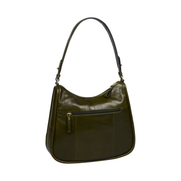Vintage Veda Hobo Round Olive