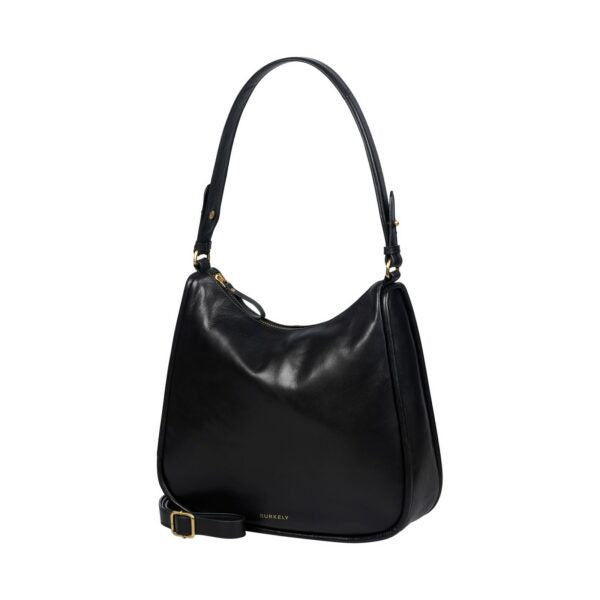 Vintage Veda Hobo Round Zwart