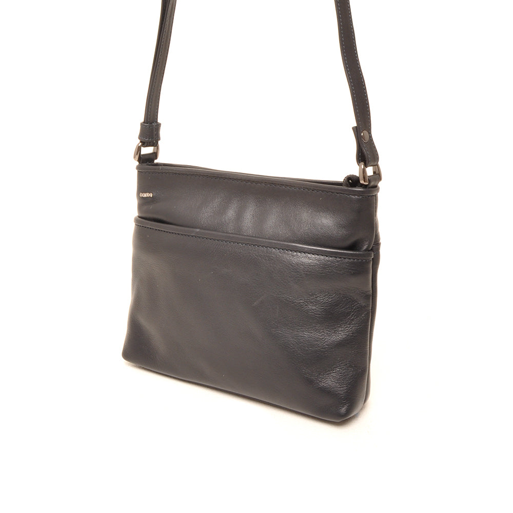 Berba Soft cross-over rits tasje 005-330-Blauw