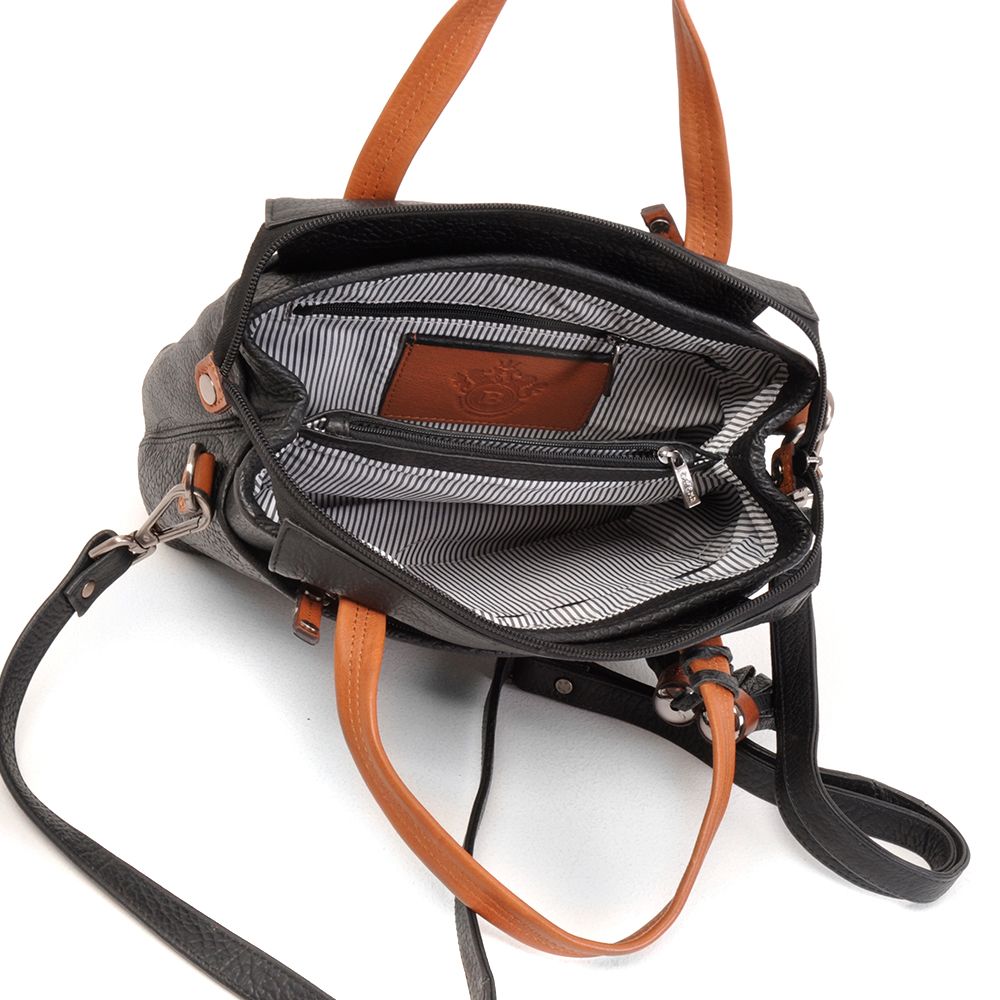 Berba Chamonix Handtas 125-199-00 Zwart