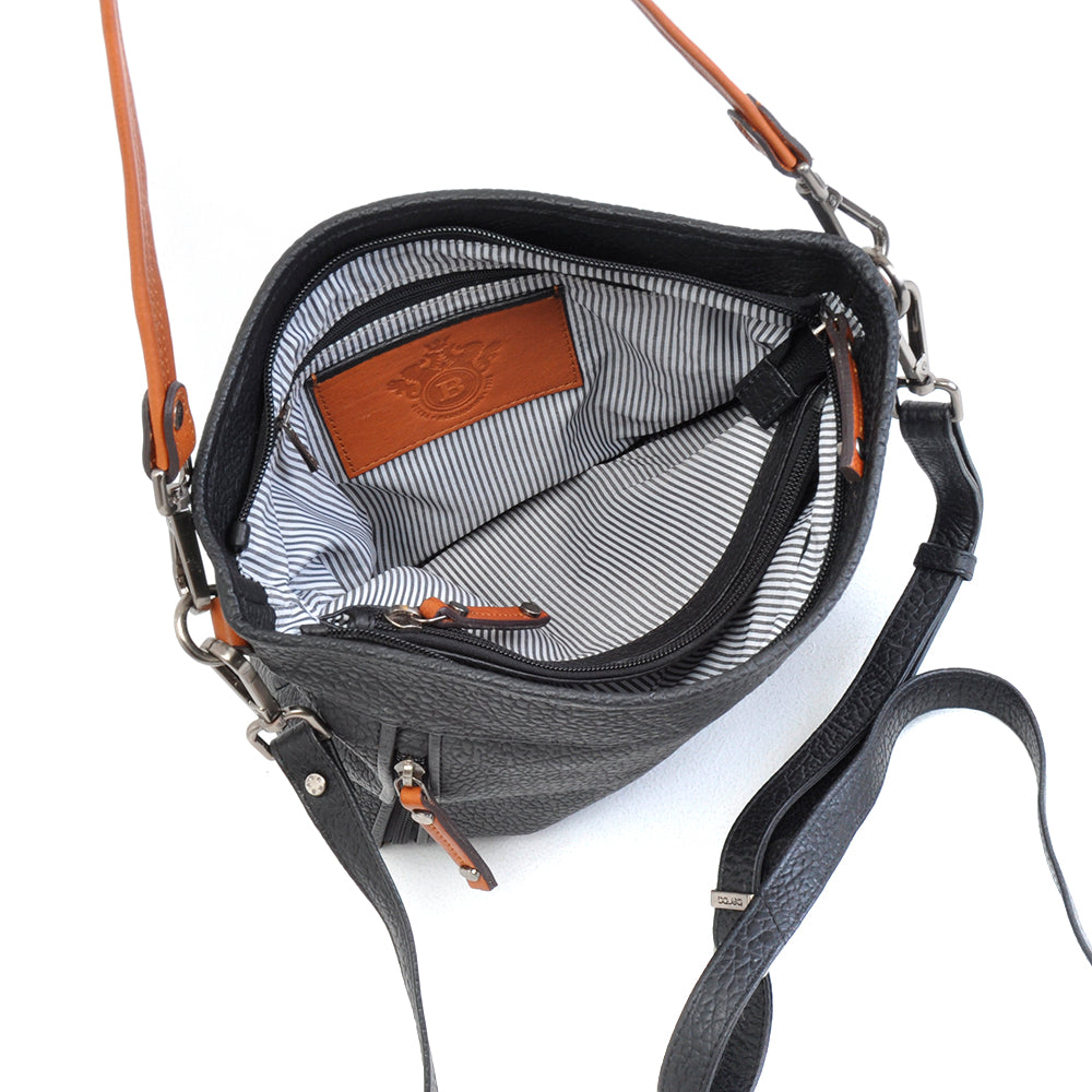 Berba Chamonix schoudertas 125-993-00 Zwart