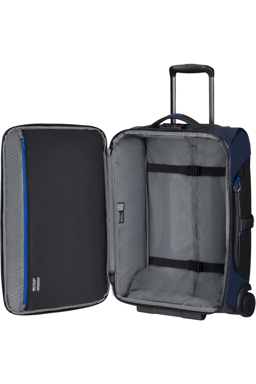 SAMSONITE ECODIVER HANDBAGAGE TROLLEY 55/40/20 BLUE NIGHTS
