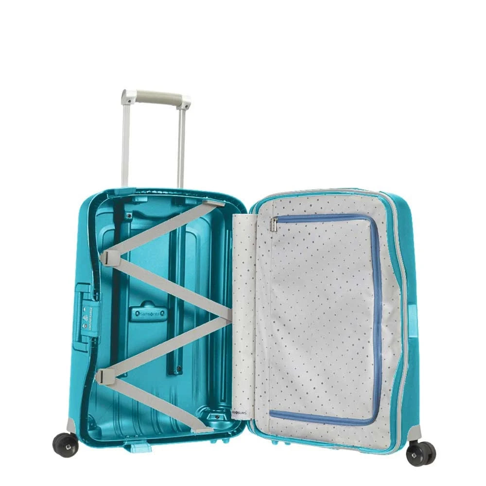 Samsonite S'Cure Spinner 55CM Aqua Blue