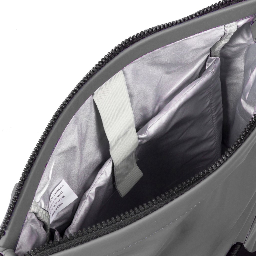 Mart Antraciet Waterproof Rolltop Rugzak 15"