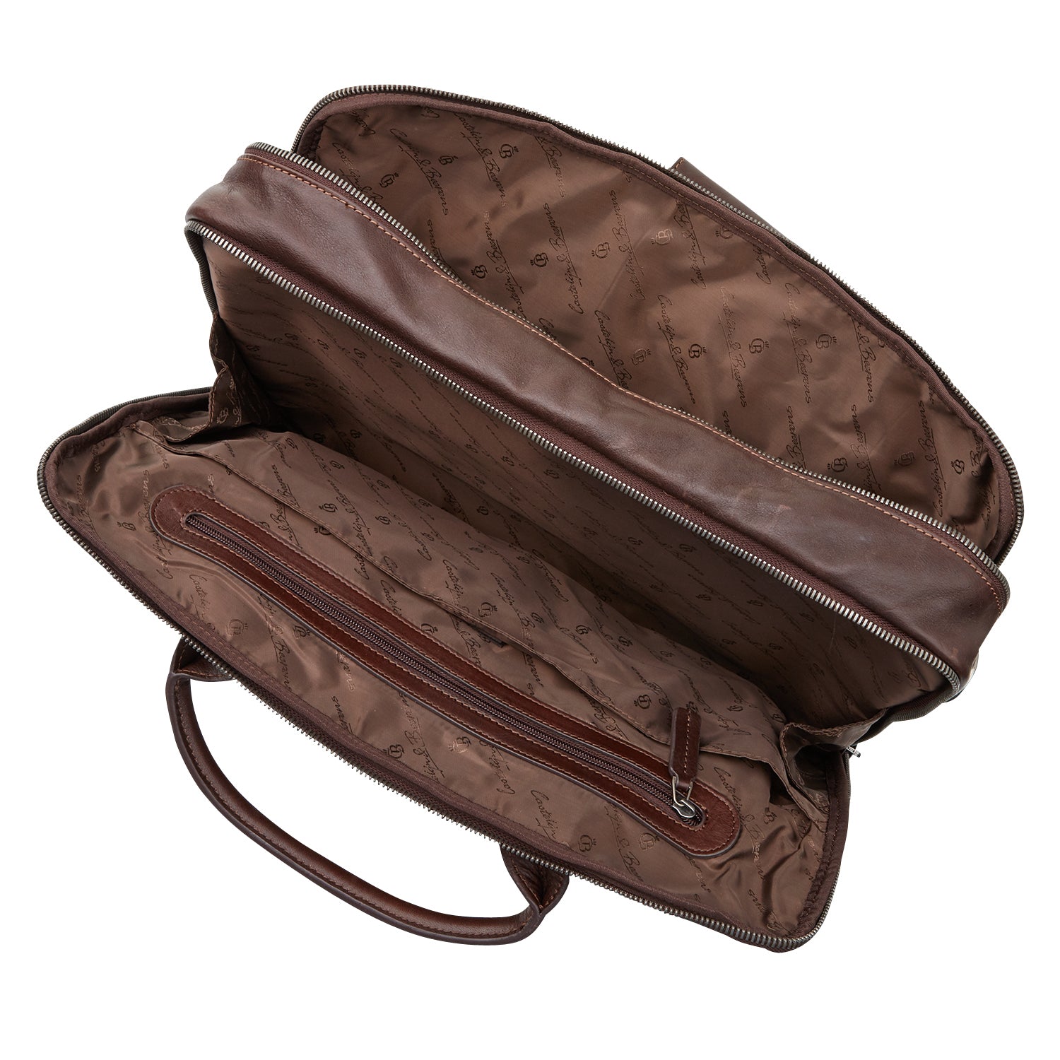 Castelijn & Beerens 609474 Mocca Laptoptas 17 Inch