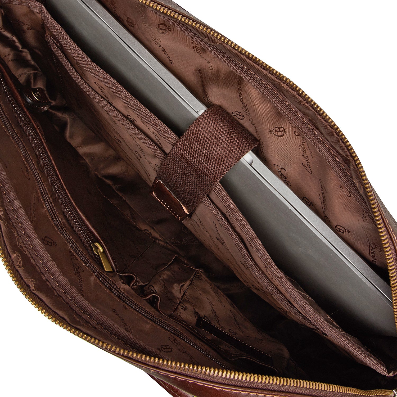 Castelijn & Beerens 689472 Mocca Laptoptas 15.6 Inch