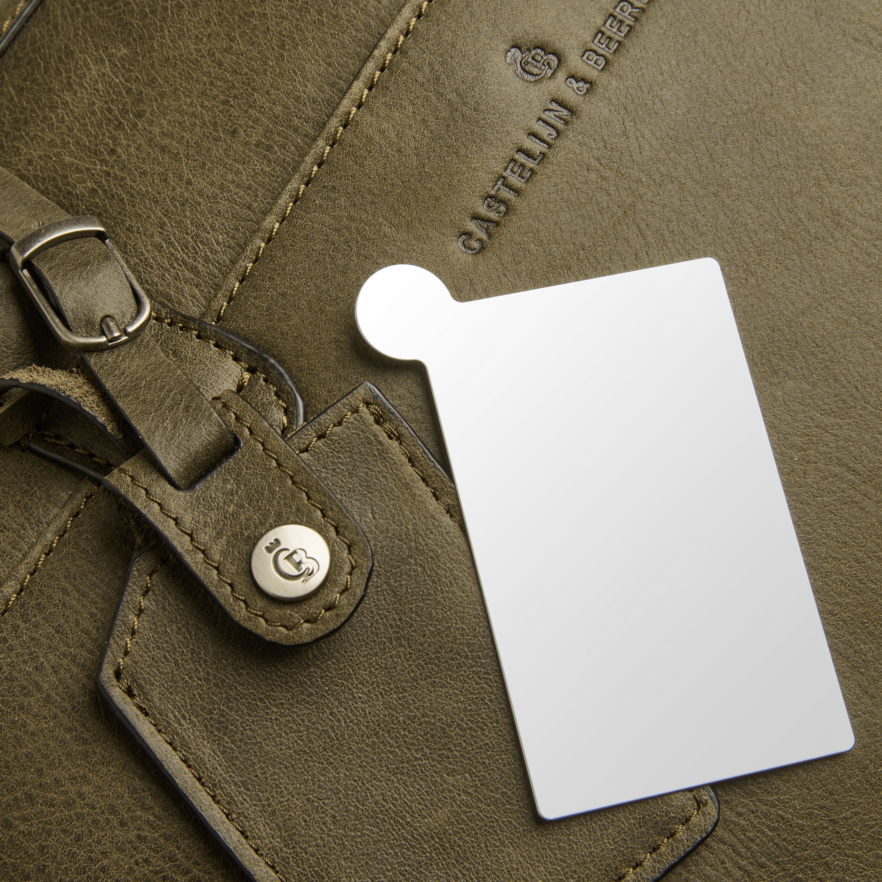 Castelijn & Beerens 729761 D. Groen Laptoptas 15.4 Inch + tablet