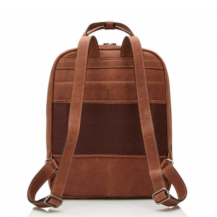 Castelijn & Beerens 729577 Cognac Carisma Laptop Rugzak 15.6