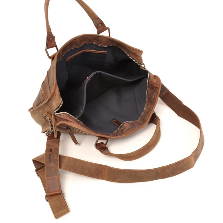 Berba Barbarossa Leren Laptoptas 826-129-71 Cognac