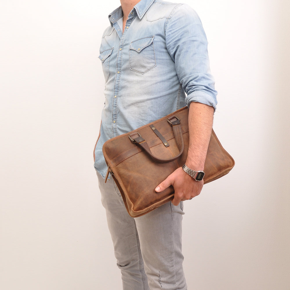 Barbarossa Laptoptas 13" Coffee 826-100-71