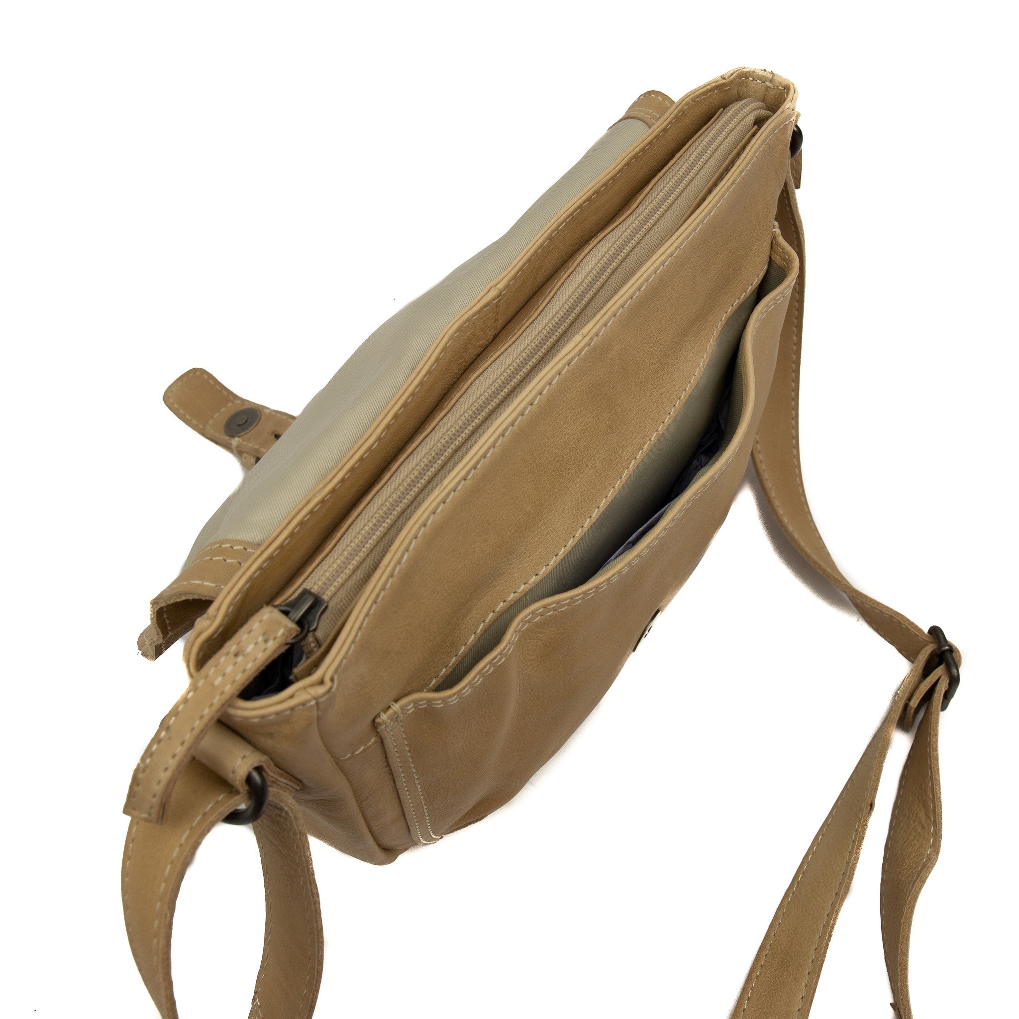 Bear Design Schoudertas Klep Mattea Beige CL32609