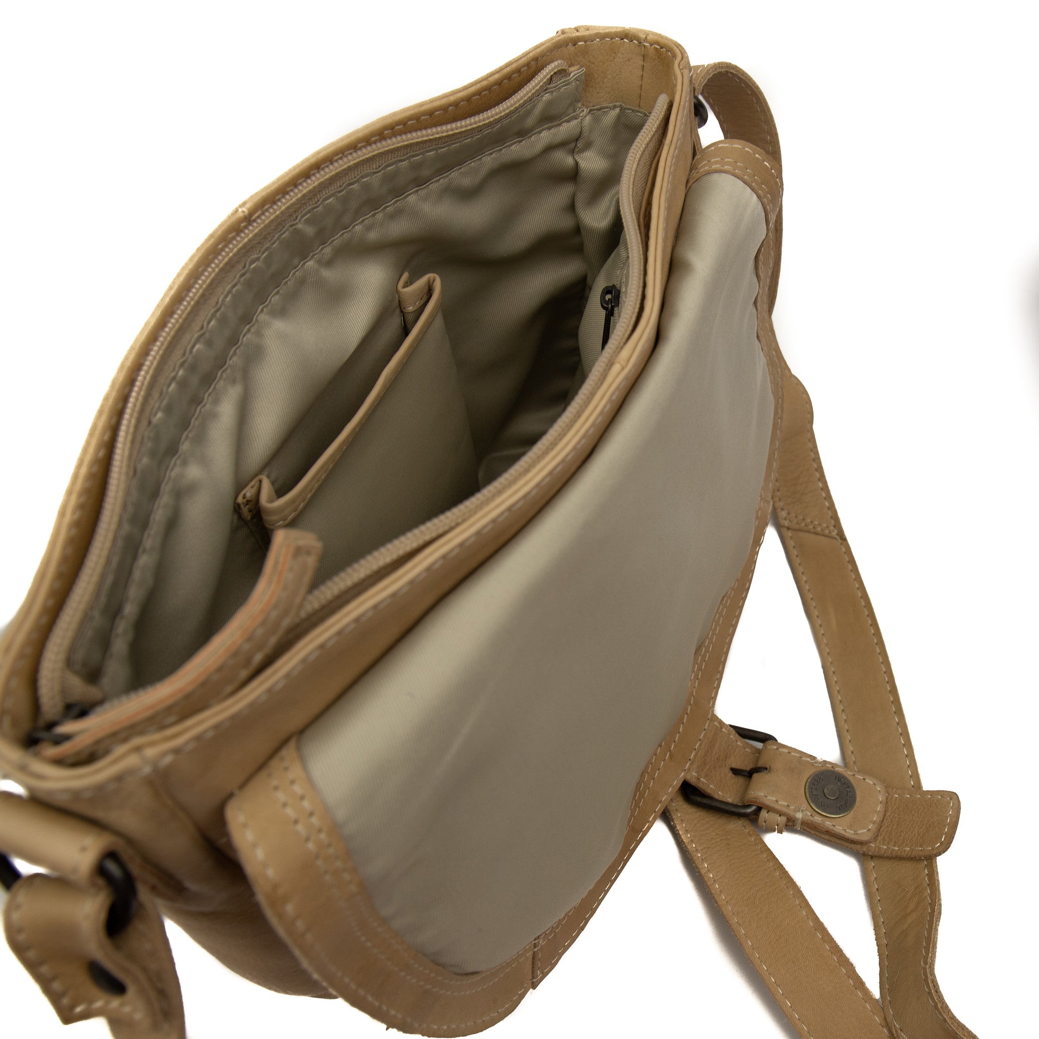 Bear Design Schoudertas Klep Mattea Beige CL32609