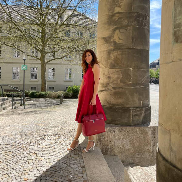 GiGi Fratelli Dames Businesstas 15" ROM8006 Rood