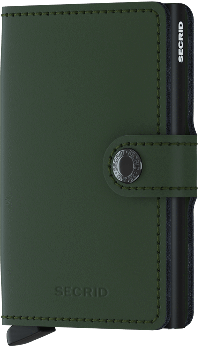 SECRID MINIWALLET MATTE GREEN