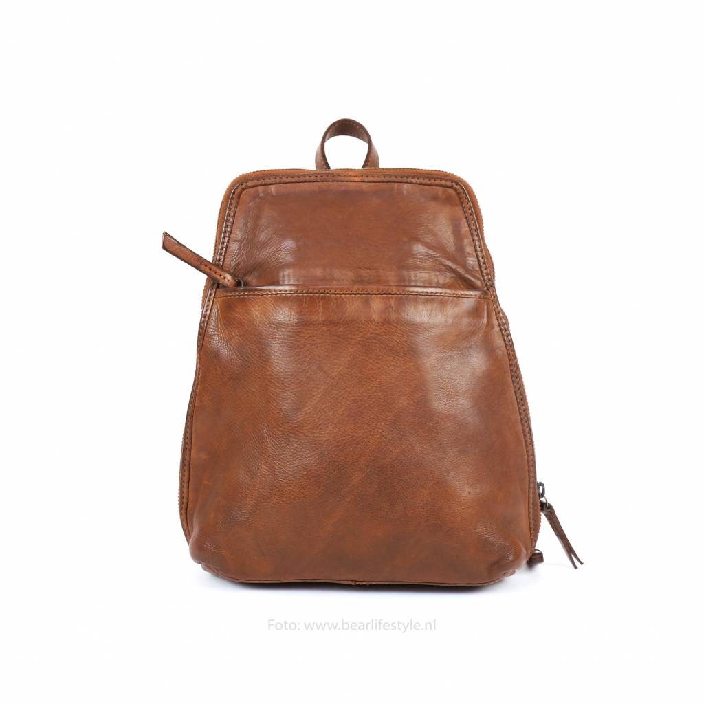 Bear Design Dames Rugtas Iris Cognac