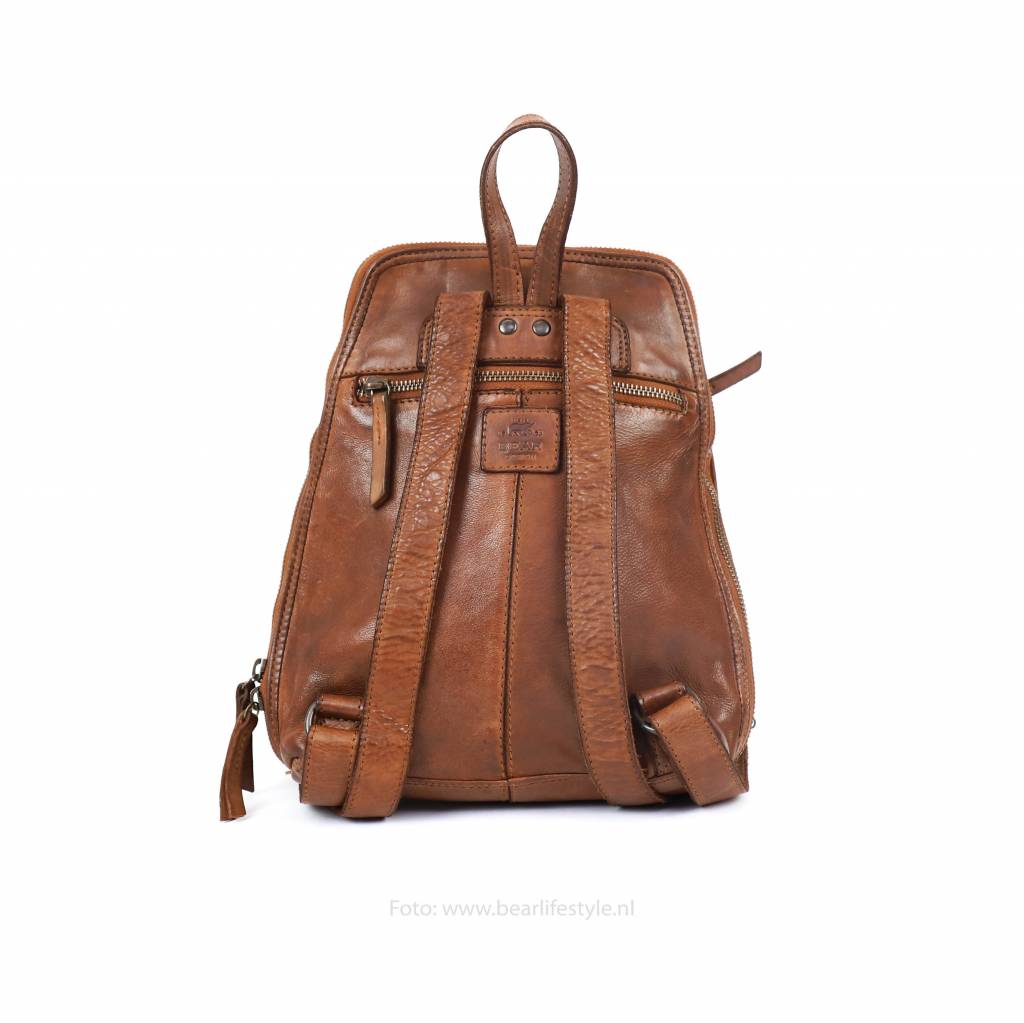 Bear Design Dames Rugtas Iris Cognac