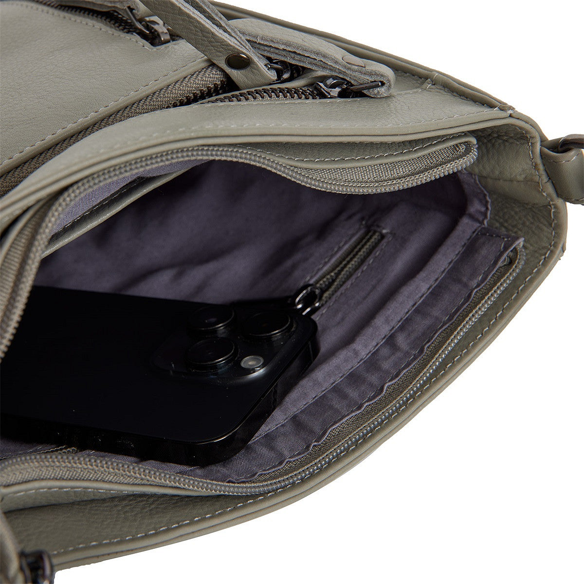 Justified Bella Luna Schoudertas Grijs