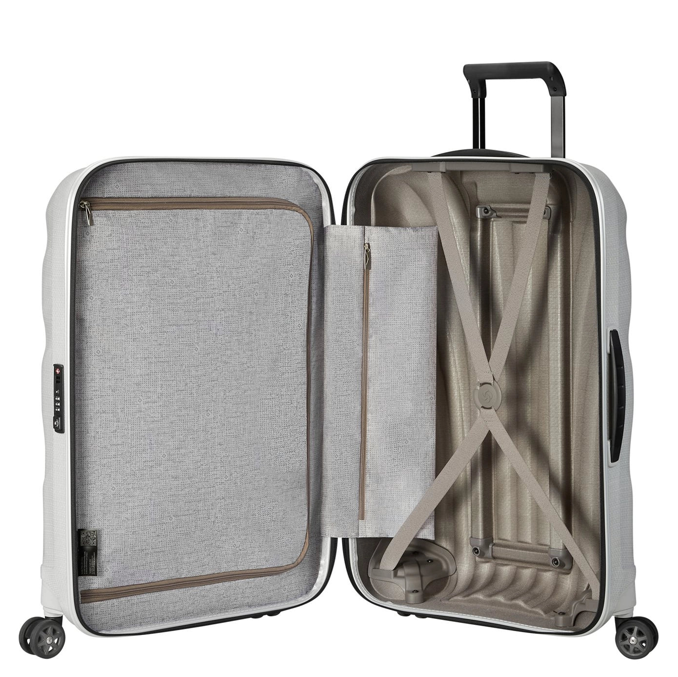 Samsonite koffer C-Lite 75CM Off White