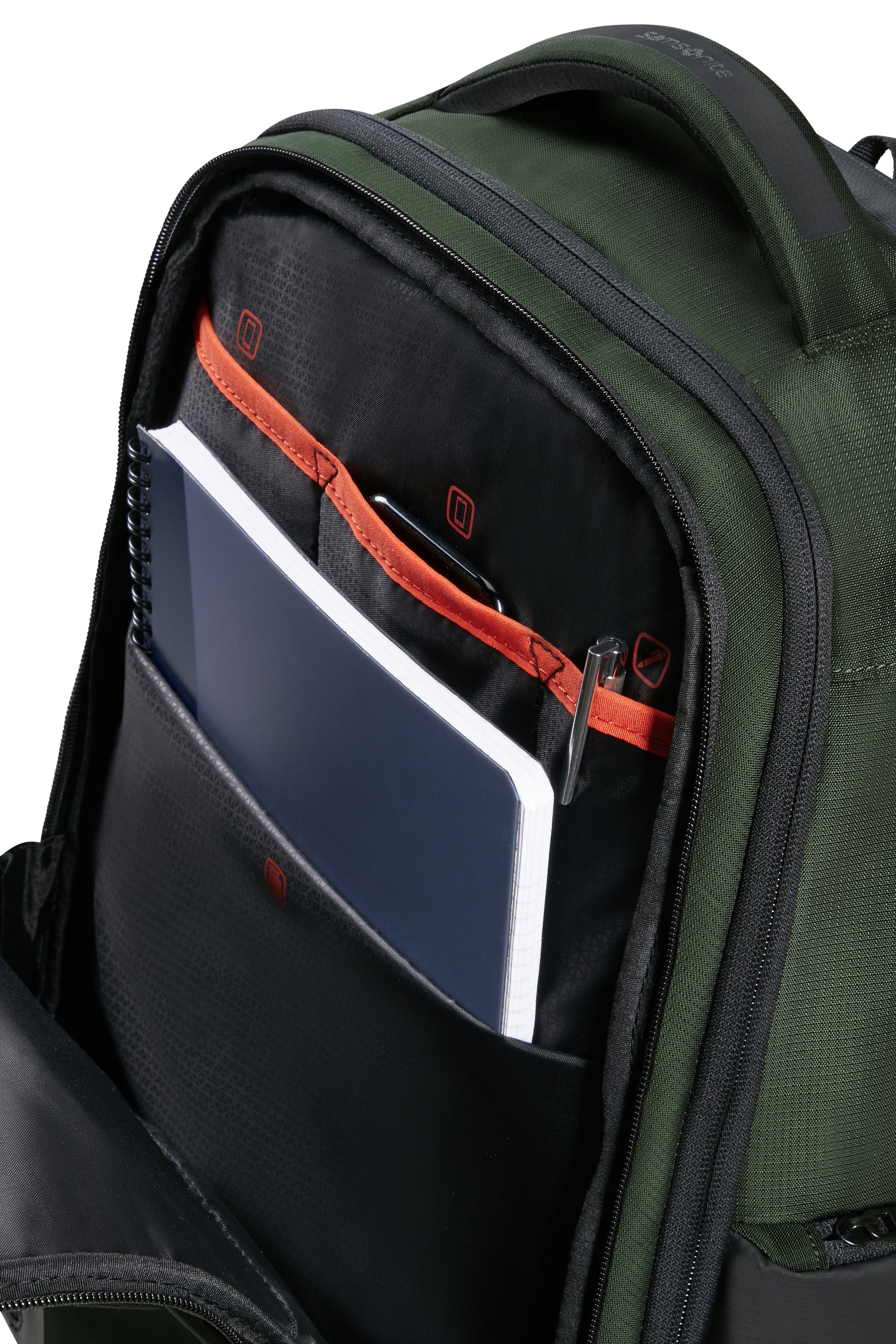 Samsonite Biz2Go Rugzak 15.6" Daytrip Earth Green