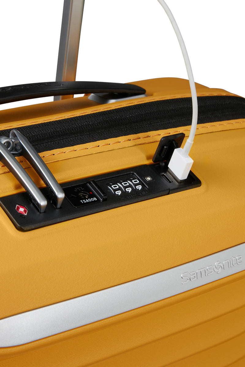 Samsonite Upscape Geel Spinner 55CM