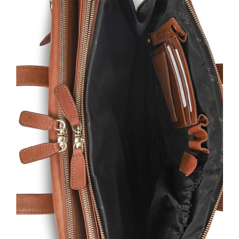 Plevier Hearst Dameslaptoptas 150-3 Cognac 15.6"