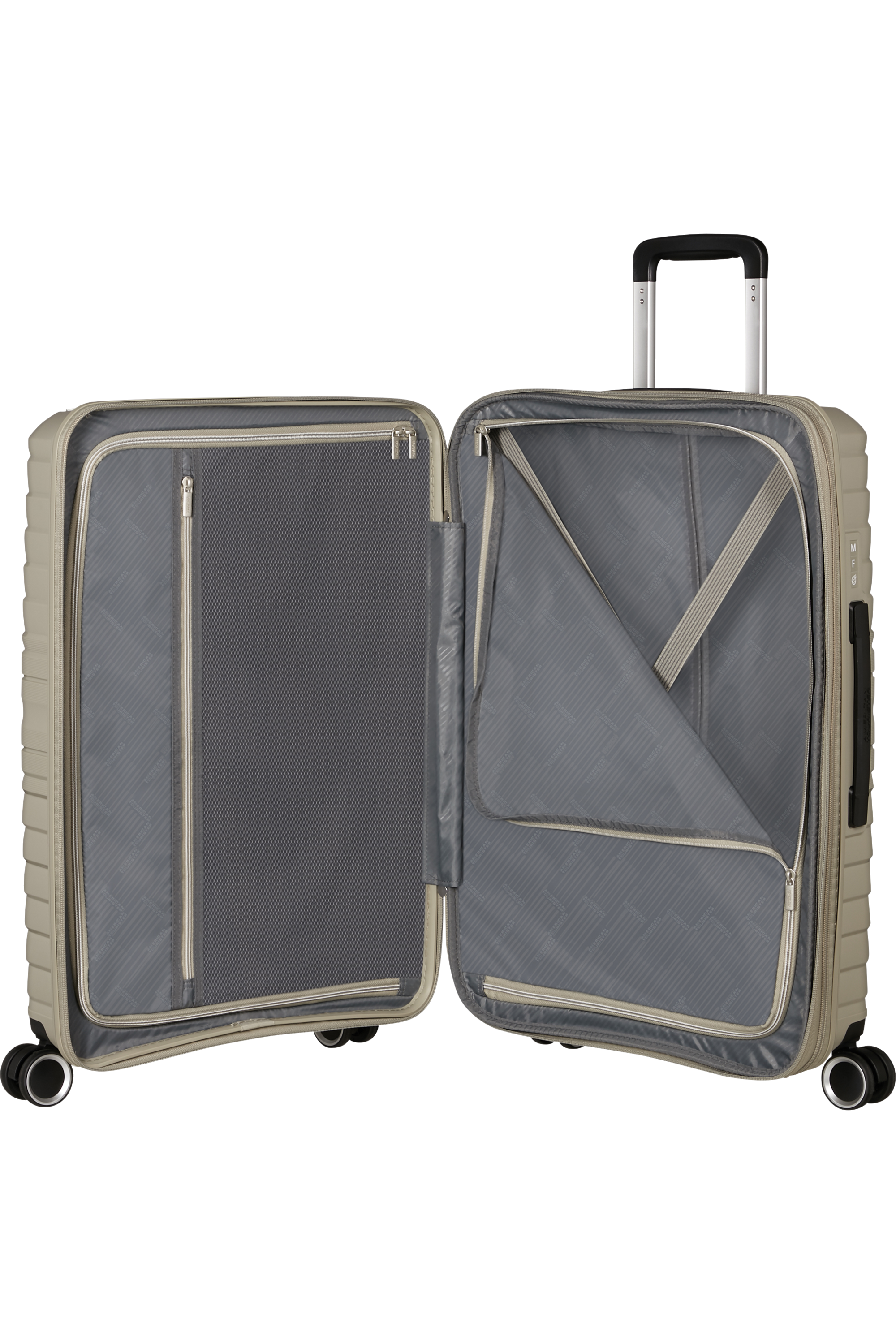 American Tourister Flytwist Spinner 67CM Sandstone