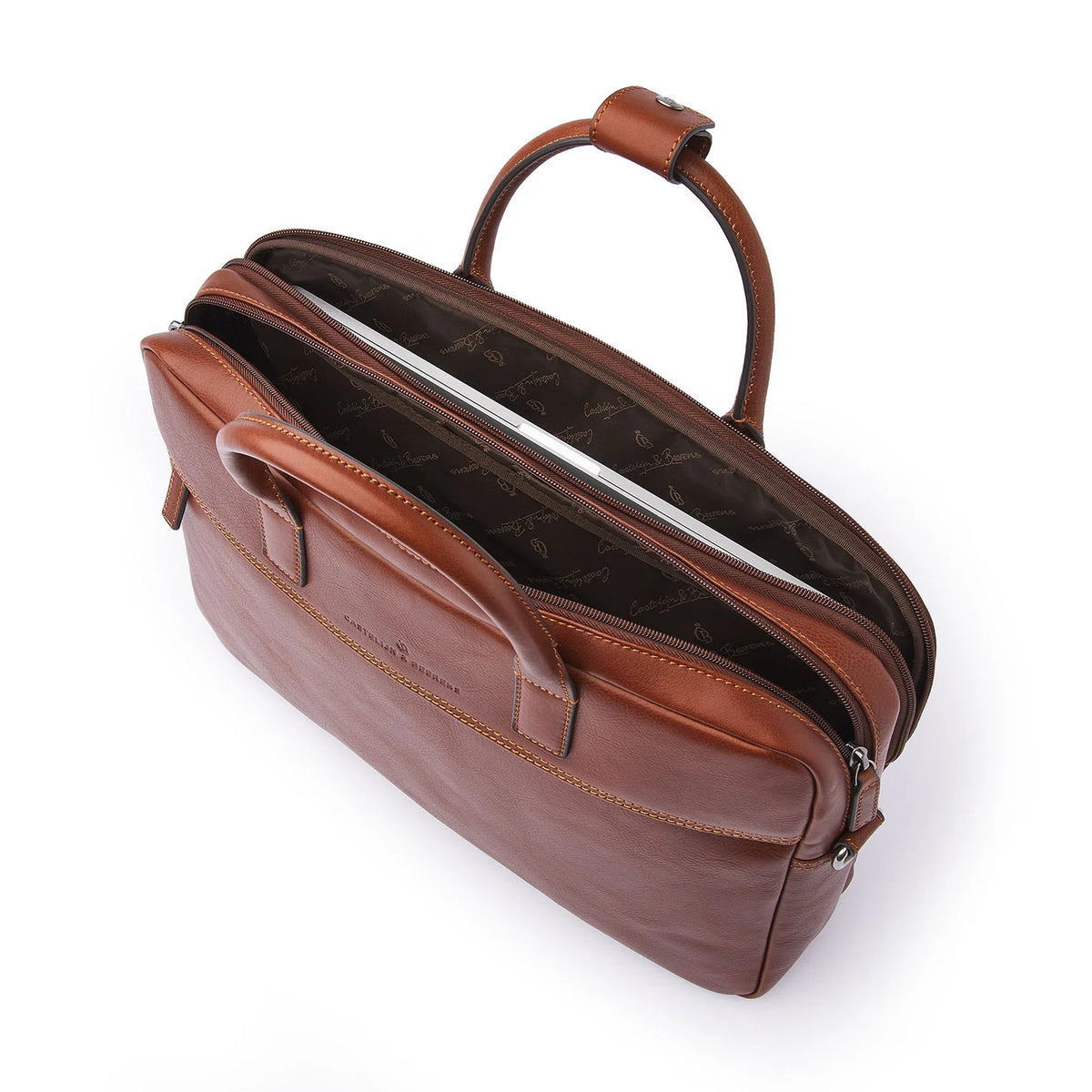 Castelijn en Beerens Special 159484 Lichtbruin Laptoptas 15.6"