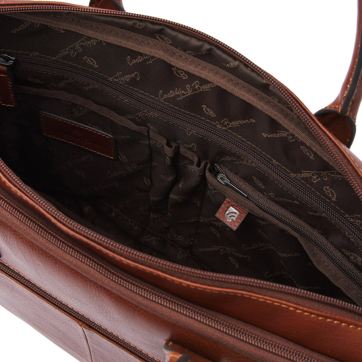Castelijn en Beerens Special 159484 Lichtbruin Laptoptas 15.6"