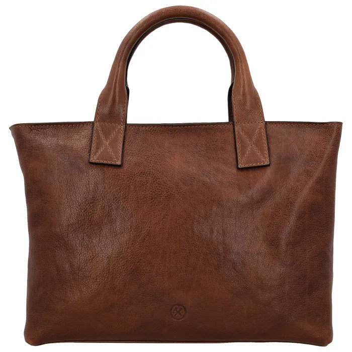 Hide & Stitches Schoudertas Discover 17773 Bruin