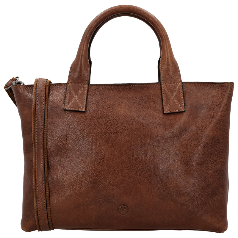 Hide & Stitches Schoudertas Discover 17773 Bruin