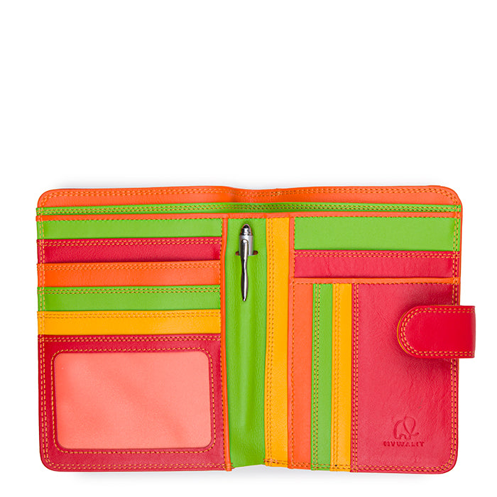MYWALIT Large Wallet Zip Purse Jamaica 229-12