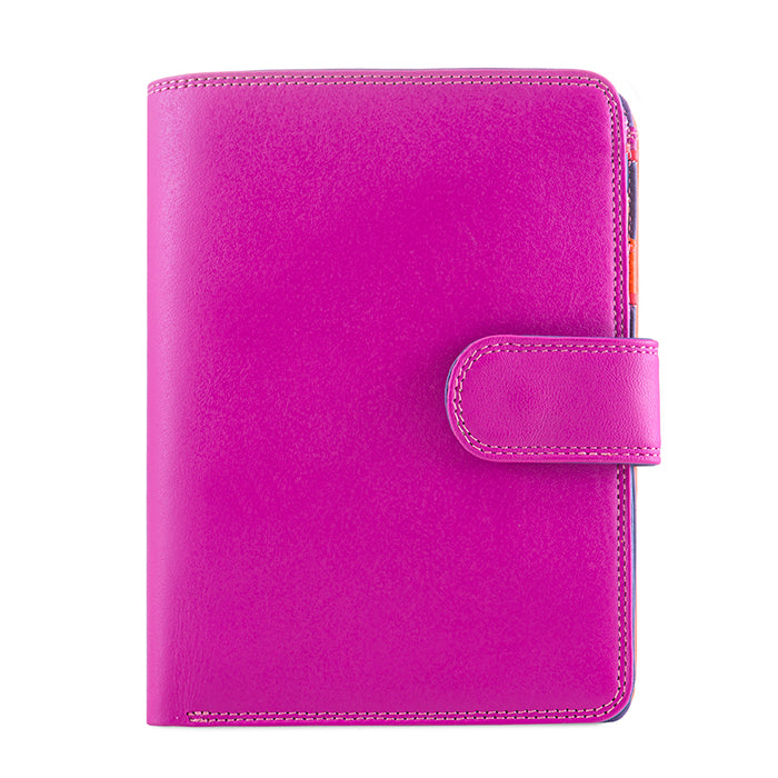 MYWALIT Large Wallet Zip Purse Sangria Multi 229-75