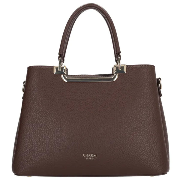 Charm London Lucca Handtas Donker bruin 24169 097