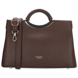 Charm London Lucca Handtas Donker bruin 24460 097