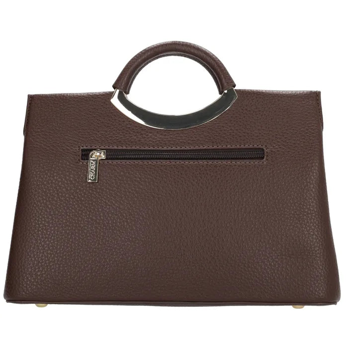 Charm London Lucca Handtas Donker bruin 24460 097