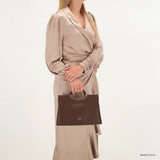 Charm London Lucca Handtas Donker bruin 24460 097