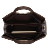 Charm London Lucca Handtas Donker bruin 24460 097