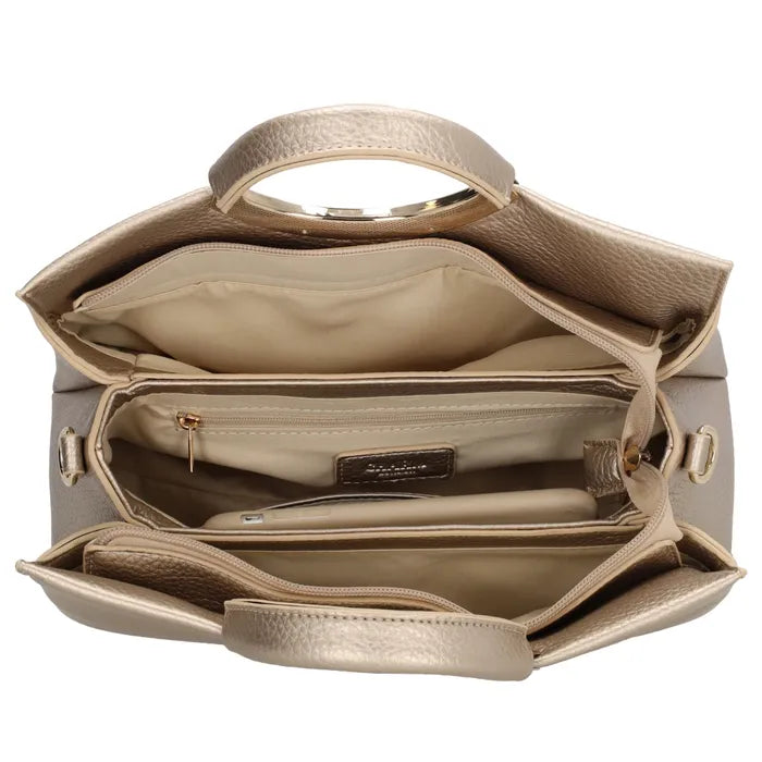 Charm London Lucca Handtas Goud 24460 996