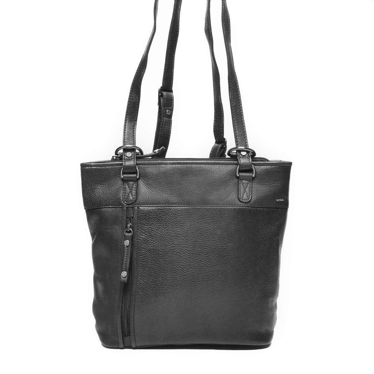 Berba leren convertible rugzak lucca 335-967-00 zwart