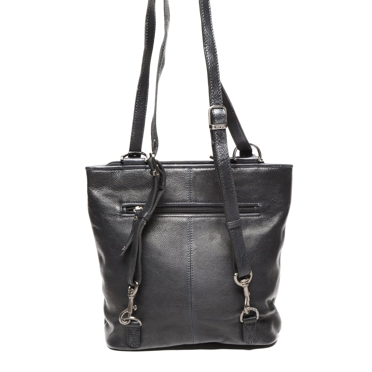 Berba leren convertible rugzak lucca 335-967-00 zwart