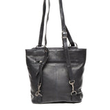 Berba leren convertible rugzak lucca 335-967-00 zwart