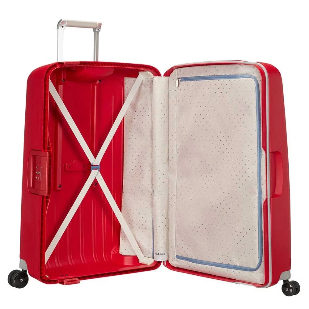 Samsonite S'Cure Spinner 69CM Crimson Red