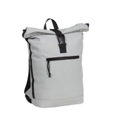 Mart Lichtgrijs Waterproof Rolltop Rugzak 15"