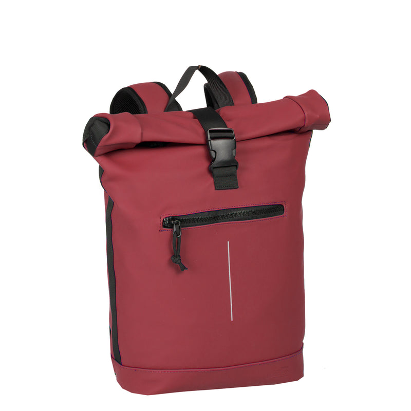 Mart Bordeaux Waterproof Rolltop Rugzak 15"