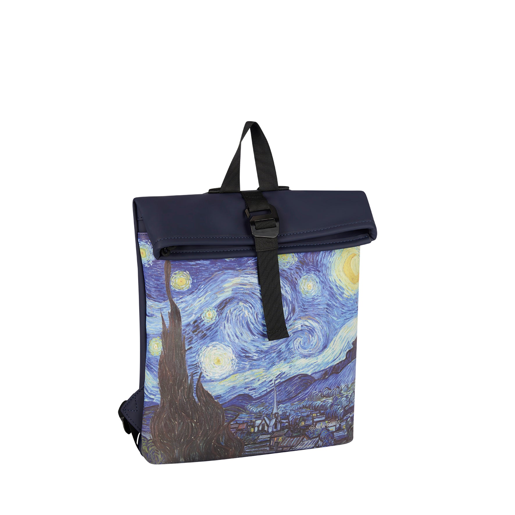 Mart Art LA Sterrennacht Rolltop Mini Rugzak