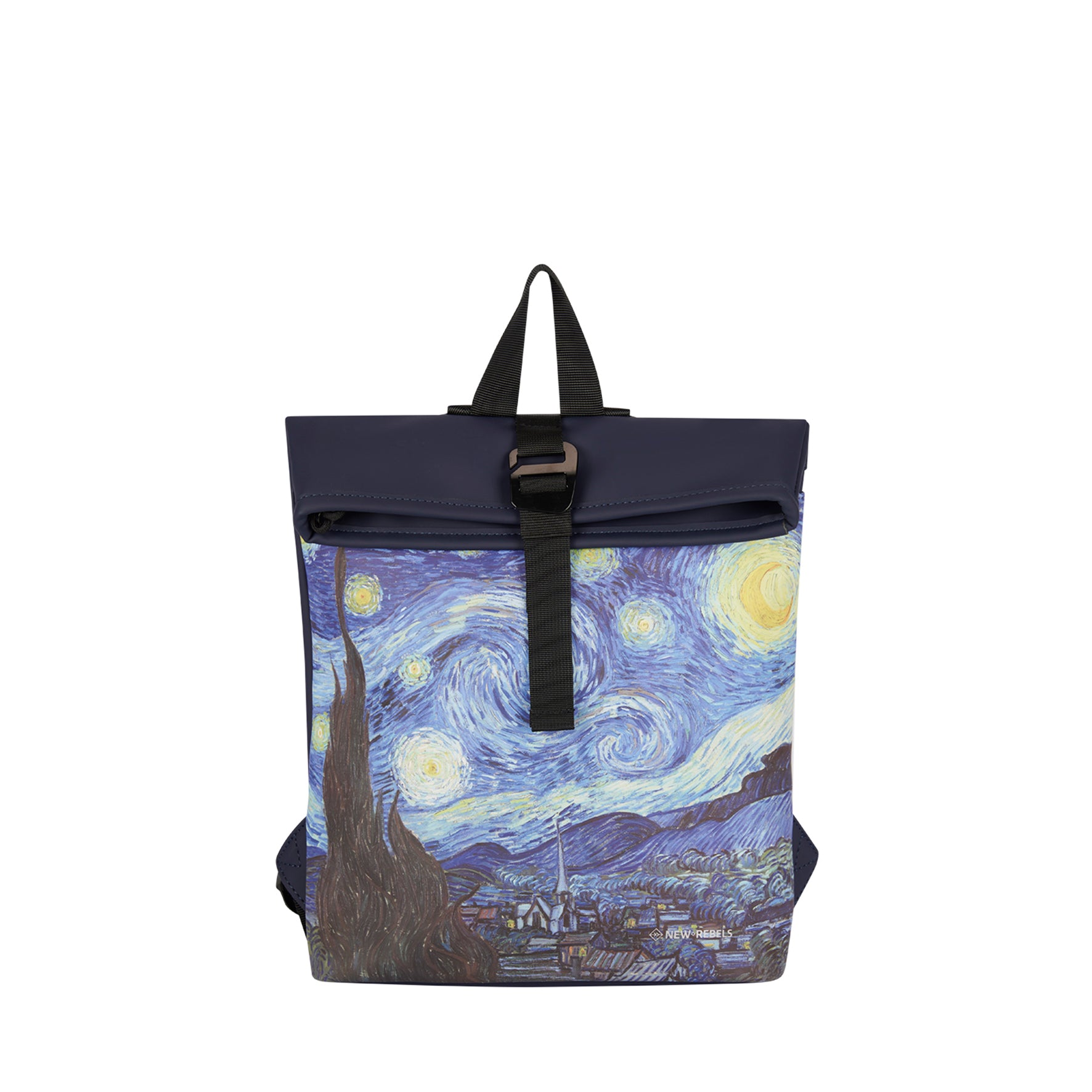 Mart Art LA Sterrennacht Rolltop Mini Rugzak