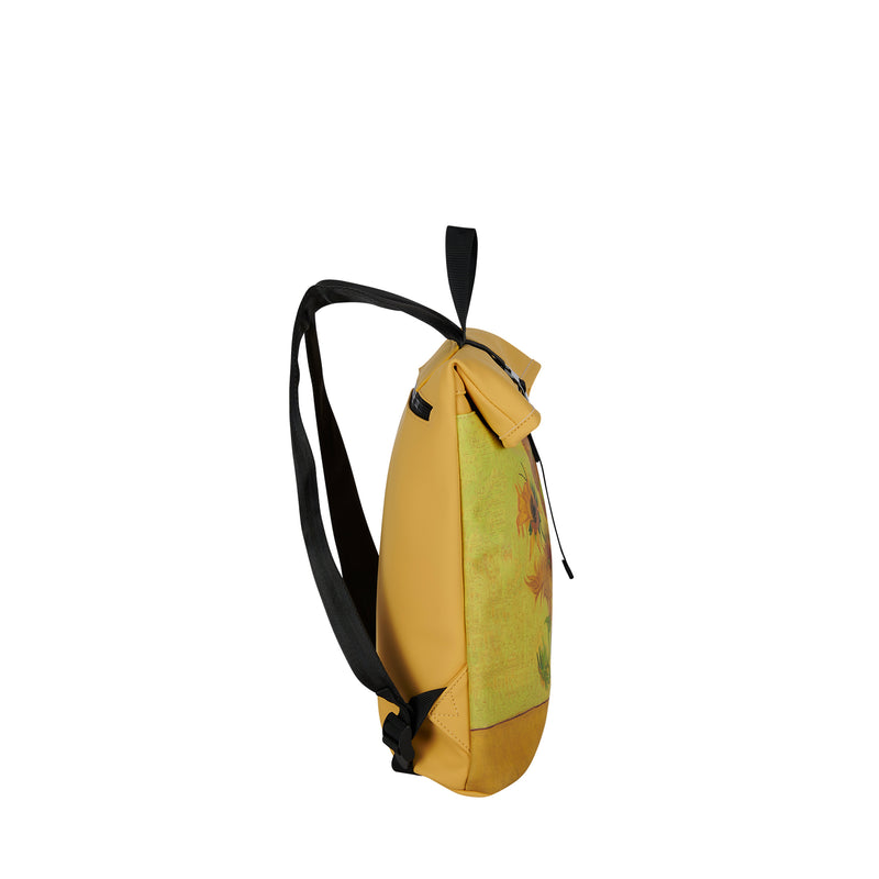 Mart Art LA Zonnebloem Rolltop Mini Rugzak